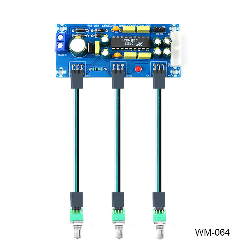 XR1075数字BBE音频前级音调板功放前置激励器电位器高低音调音板 - 图0