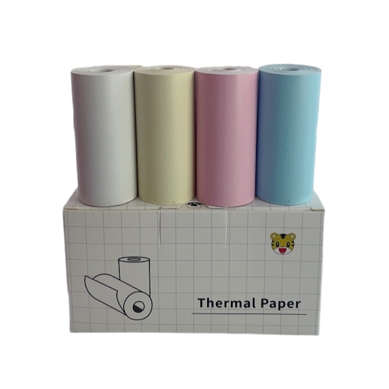 喵喵机十年不干胶打印纸爱立熊咕咕机学霸乐写小猿错题57mm热敏纸 - 图3
