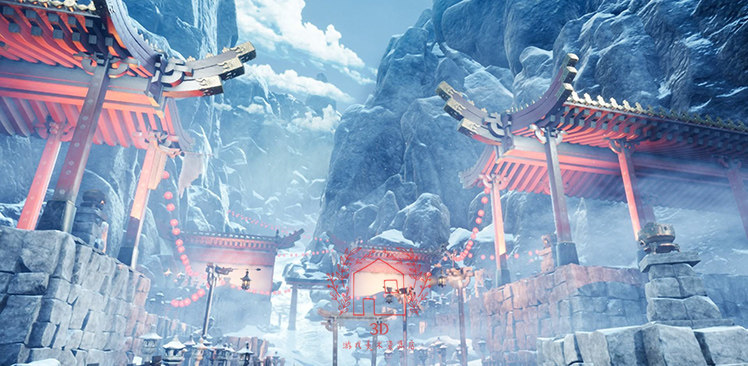 UE4虚幻零基础古风场景地编课程建模搭建材质灯光全流程视频教程_虎窝淘