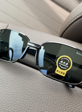 防紫外线方形时尚男士驾驶太阳镜