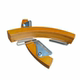 Drum rim hitter snare drum rim hit bar solid wood rim hitter snare drum rim hit wood maple rim hit sound effect block