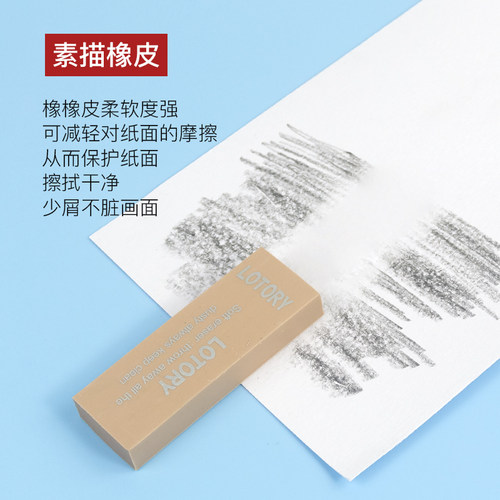 老人头橡皮擦美术高光象皮可塑绘画绘图学生软橡皮老人头可塑橡皮 - 图3