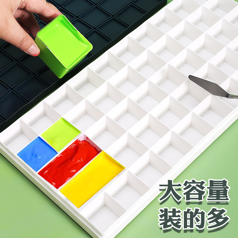 马利多功能调色盒24格36格调色用收纳盒水粉盒丙烯油画水彩颜料盒,淘宝优惠券,粉丝福利购,淘宝优惠卷