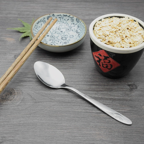 Детская ложка из нержавеющей стали для детского сада, палочка для смешивания, увеличенная толщина