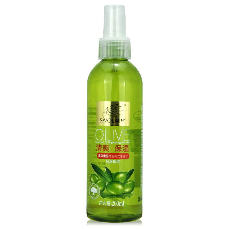 章华橄榄精油保湿塑型男女士啫喱水 章华杰彩头发造型