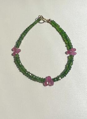 原创设计女款小众透辉石手链精致