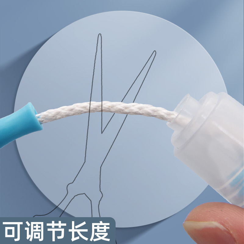 得力儿童竹节跳绳小学生幼儿园一年级大班初学者专业绳子专用跳绳 - 图2