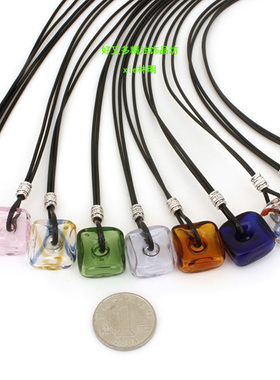 香薰精油瓶项链简约清新