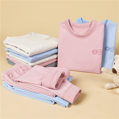 儿童保暖内衣套装德绒秋衣秋裤家居服男童女童冬季打底衫睡衣春秋