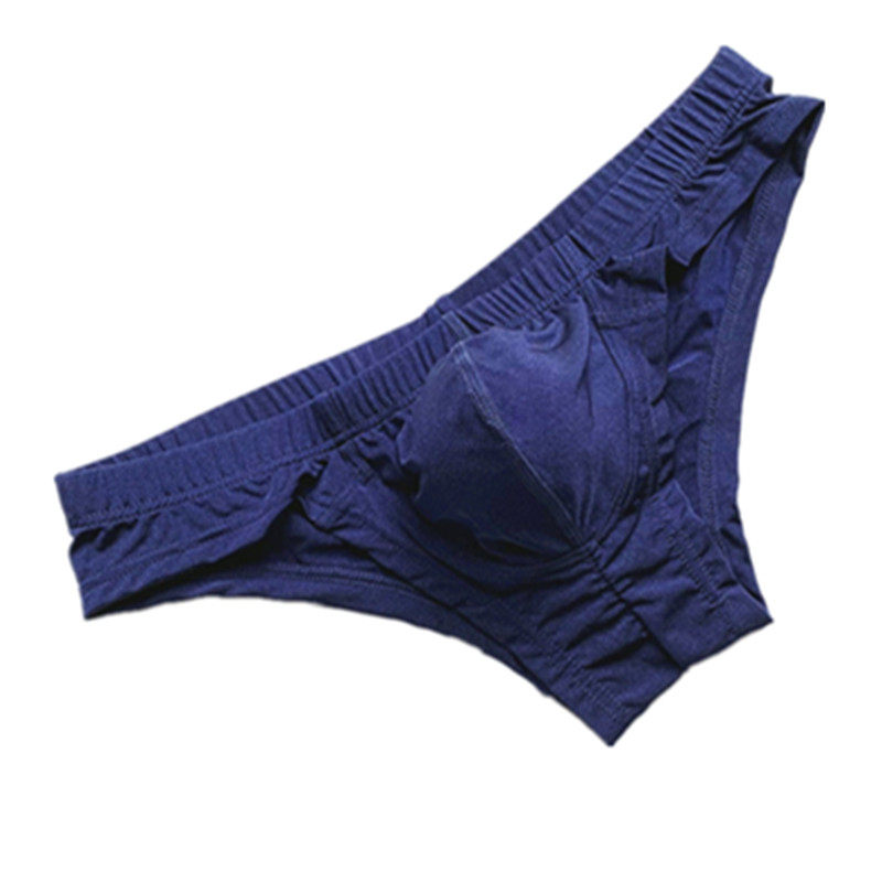 梵卡兹男士内裤青年低腰性感立体剪裁U凸设计臀部打皱紧身三角裤,淘宝优惠券,粉丝福利购,淘宝优惠卷