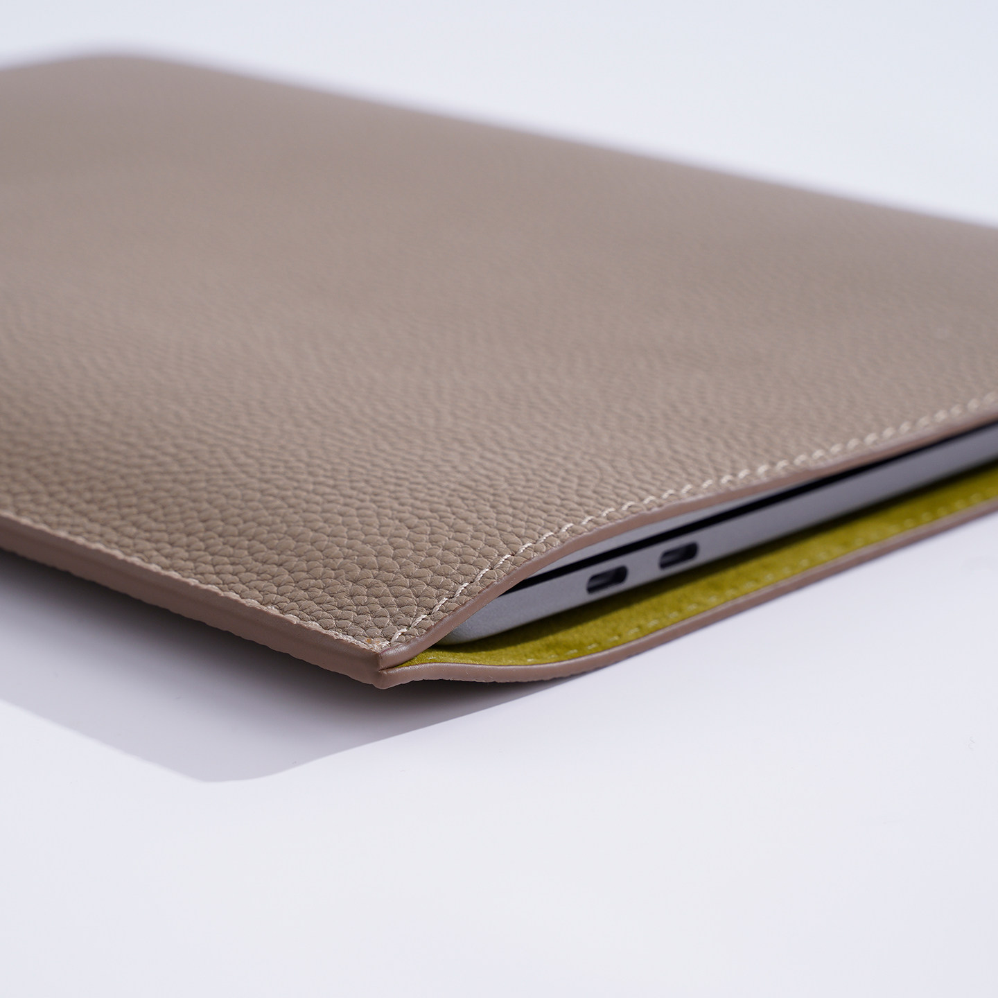 真皮笔记本电脑包超薄精巧手拿保护套商务简约电脑收纳包适用苹果笔记本内胆包MACBOOK13M3M4MATEBOOK华为,淘宝优惠券,粉丝福利购,淘宝优惠卷