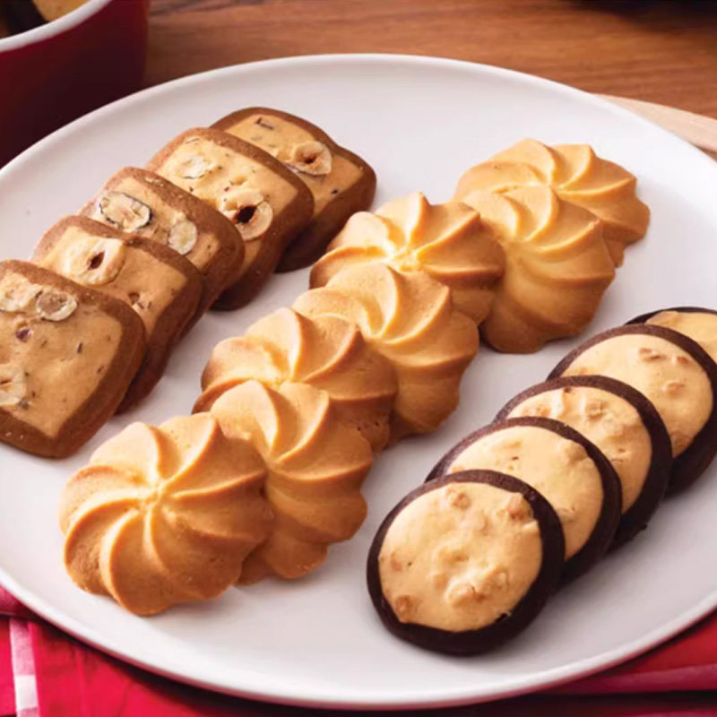 香港美心多口味黄油饼干曲奇荟萃礼盒244g下午茶糕点零食节日送礼,淘宝优惠券,粉丝福利购,淘宝优惠卷