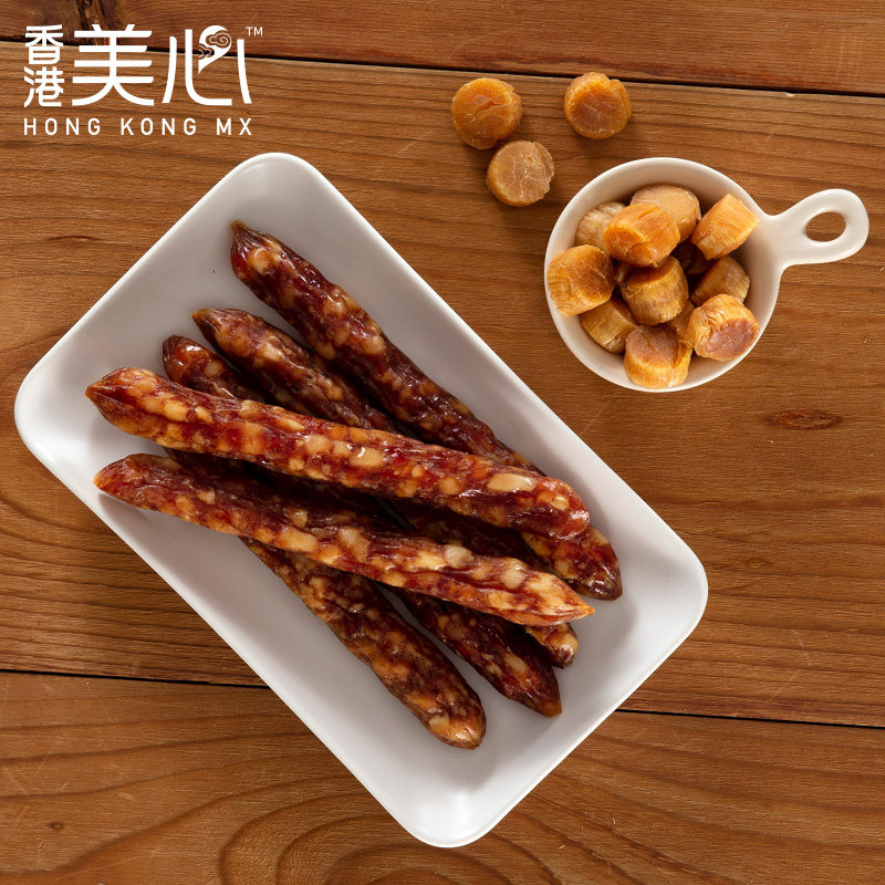 香港美心瑶柱礼盒腊味甜肠烤肠腊肠 美心香肠/腊肠