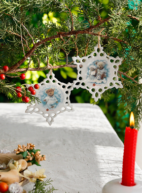 挂饰杯垫陶瓷多用途挂饰满包邮