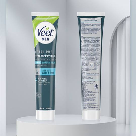 Veet non-permanent hair removal for men underarms