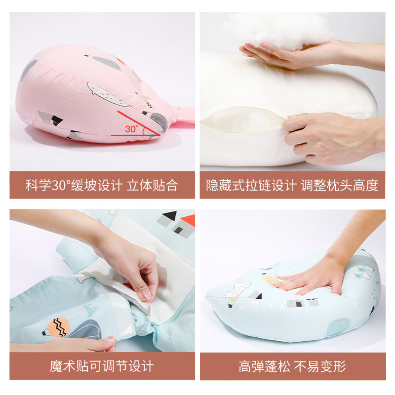 乐孕护腰托腹h型四季天u孕孕妇枕 乐孕护腰枕