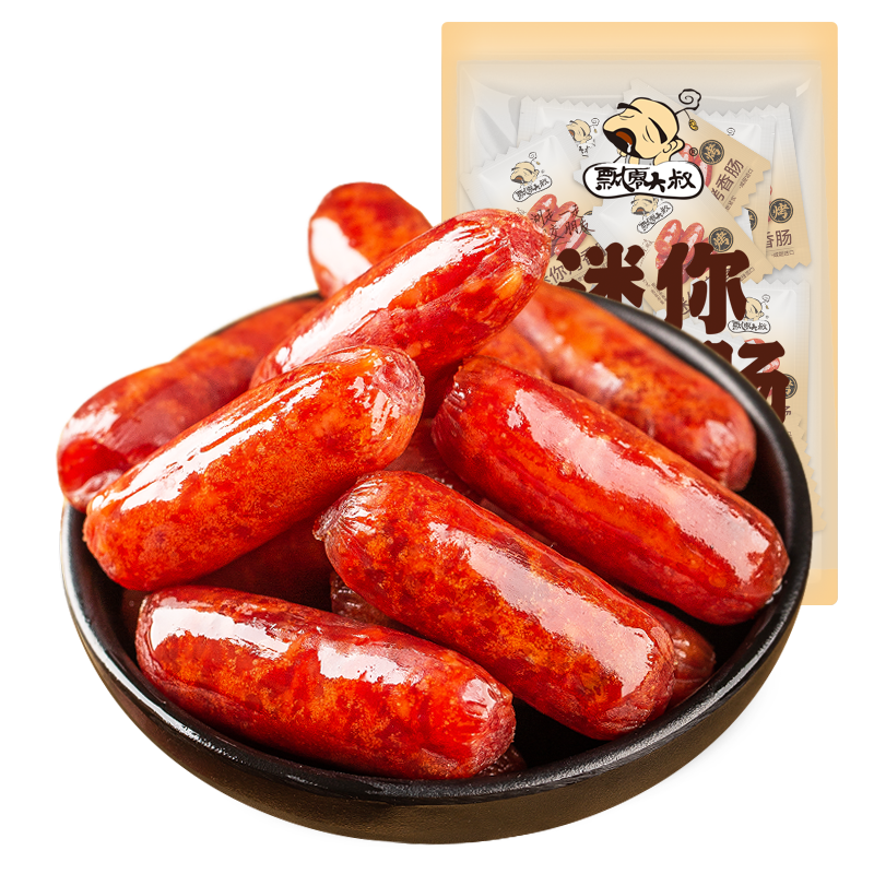 飘零大叔迷你烤香肠30小包1包肉枣 飘零大叔猪肉类