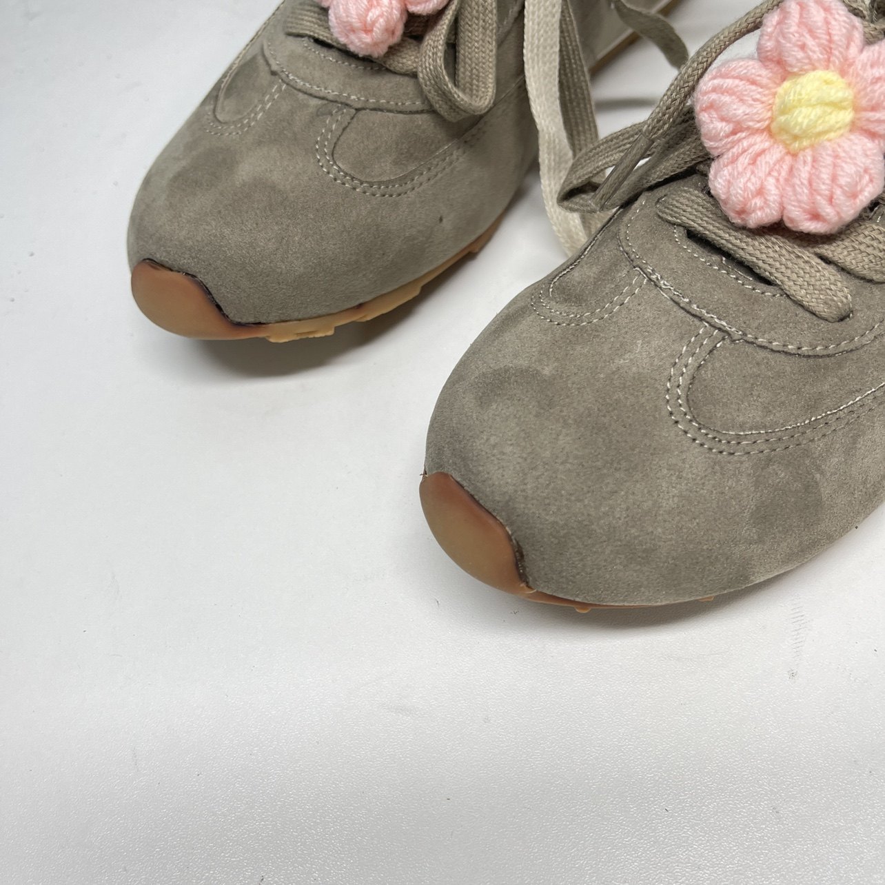 休闲鞋女系带舒适百搭球鞋2025秋季甜酷德训鞋复古运动鞋学院风,淘宝优惠券,粉丝福利购,淘宝优惠卷