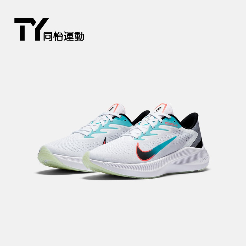 耐克nike zoom winflo 7 2020跑步鞋 同怡运动跑步鞋