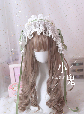 小鬼蕾丝bnt多色安妮早餐发饰