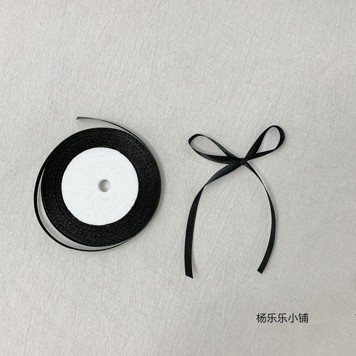 生日蛋糕装饰生日数字气球 蝴蝶结丝带紫色蓝色丝带 - 图1