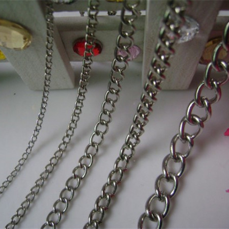 白K色加密细铁链条装饰吊牌包包链小铁链子diy饰品链配件5米免邮,淘宝优惠券,粉丝福利购,淘宝优惠卷