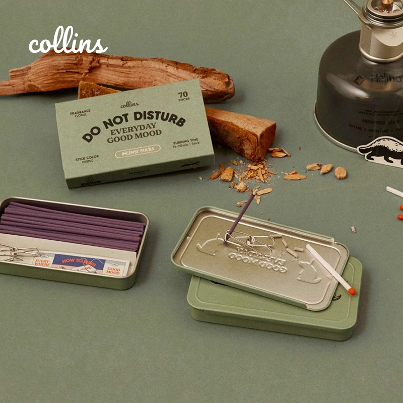 韩国Collins线香礼盒缓解疲劳助眠家用室内持久留言高级情绪香薰,淘宝优惠券,粉丝福利购,淘宝优惠卷