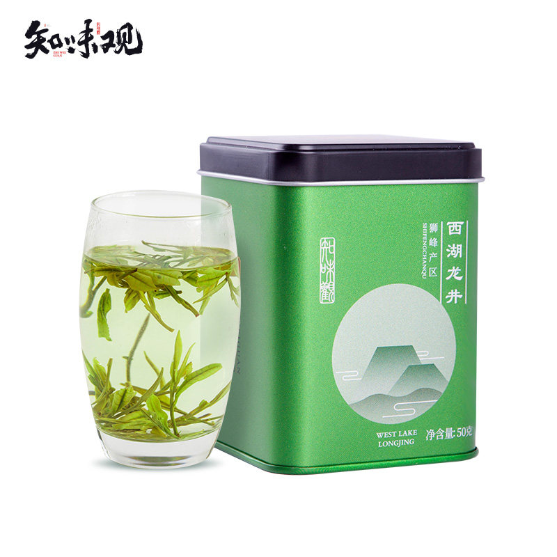 知味观西湖龙井茶产区新茶上市绿茶 知味观西湖龙井