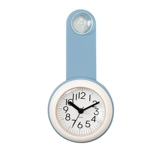 Ванная настенные часы силиконовая кухонная смола водонепроницаемая чашка всасывания