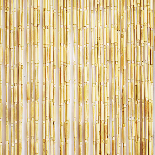 竹天然竹节木珠帘木珠门帘成品 防蚊风水珠帘 竹子门帘复古珠帘 - 图2