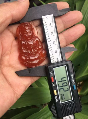 精美红玉髓爆款坐立观音吊坠冰凉润滑民族风玉质细腻古法传承玛瑙