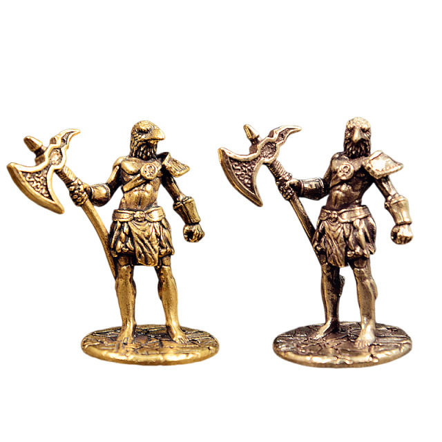 鸟头兵人黄铜实心桌面茶宠摆件创意居家工艺品摆件办公室装饰品,淘宝优惠券,粉丝福利购,淘宝优惠卷