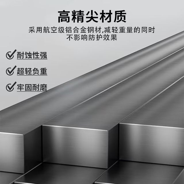 Buck motorcycle handguards are modified from BMW Waterbird