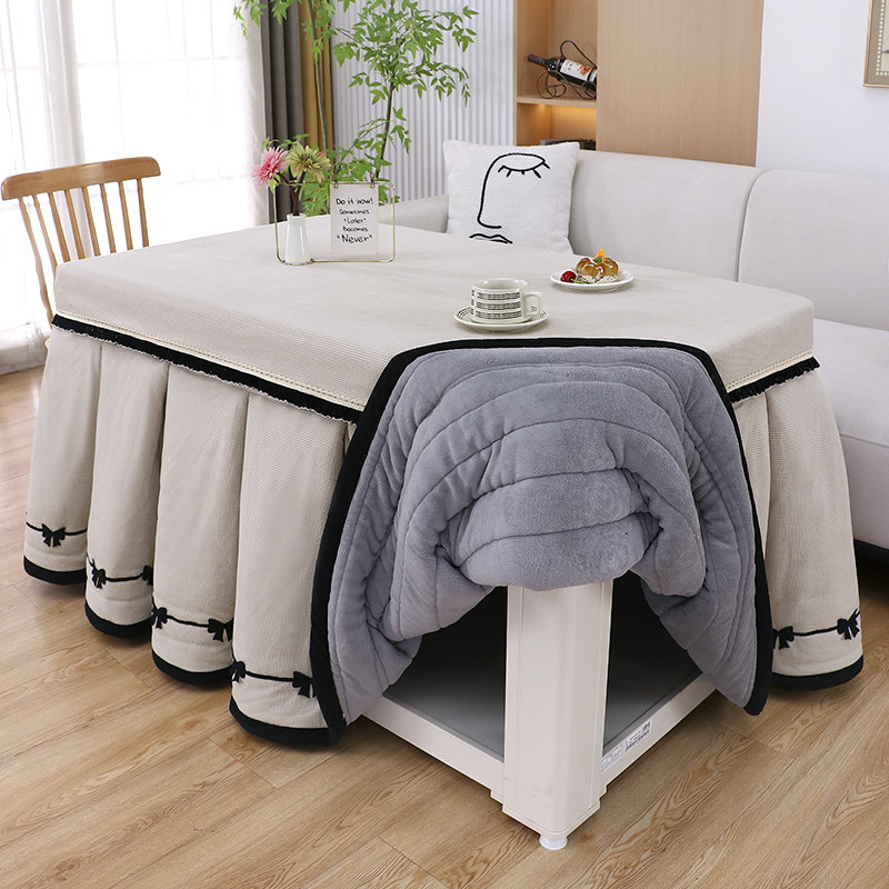 高端电炉罩套长方形加绒加厚取暖茶几罩烤火被烤火罩套暖炉套新款,淘宝优惠券,粉丝福利购,淘宝优惠卷