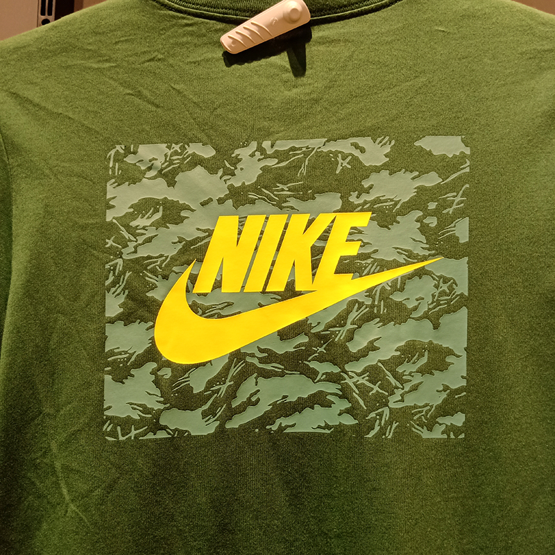 正品Nike/耐克秋款男款百搭简约运动休闲圆领长袖T恤 DR7822-341