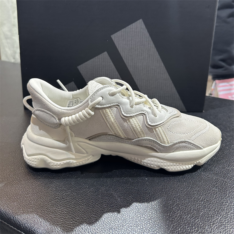 正品Adidas/阿迪达斯秋季女子经典低帮系带运动休闲老爹鞋 IG7824 - 图1