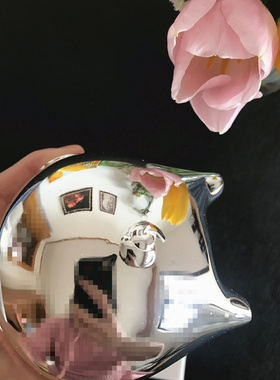 wedgwood镀银存钱罐家用