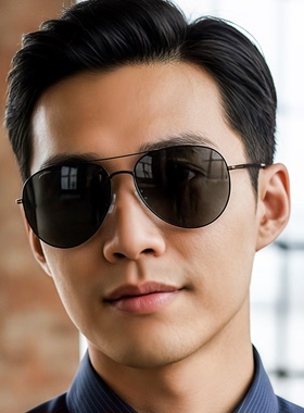 TomFord时尚飞行员大脸男士墨镜