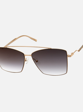 Hickmann高级感渐变超轻蝶形墨镜