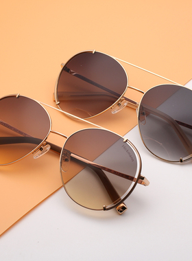 Hickmann高级感复古大脸男女墨镜