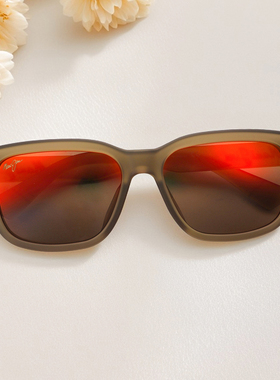 MauiJim茂宜睛偏光水银方框墨镜