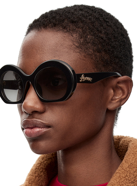 LOEWE女款时尚潮流防紫外线墨镜