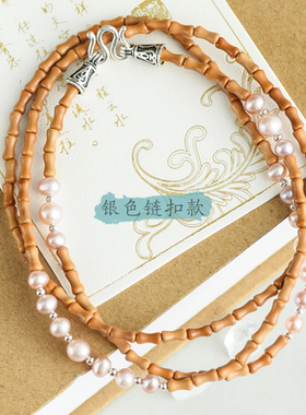 橄榄核细挂链精致款项链毛衣链