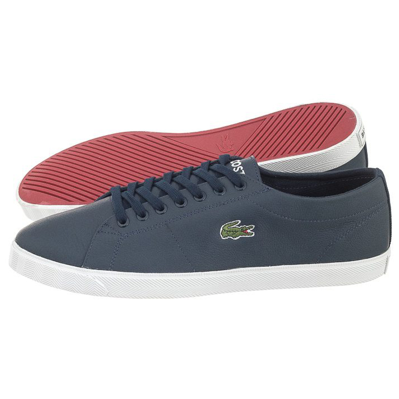 Sneakers LACOSTE  低帮全粒面皮革板鞋运动鞋 31SPM010095K 现货 - 图0