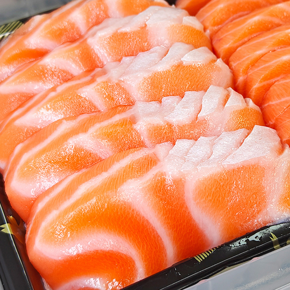 新西兰帝王鲑三文鱼中段切片 生鱼片300克 冰鲜 日料,淘宝优惠券,粉丝福利购,淘宝优惠卷