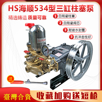 HS Haishun 534 Type Three-Cylinder Plunger Pump 524 Ceramic Butter-Free Power Spray Machine 30 High-pressure Beating Medicine Sprayer