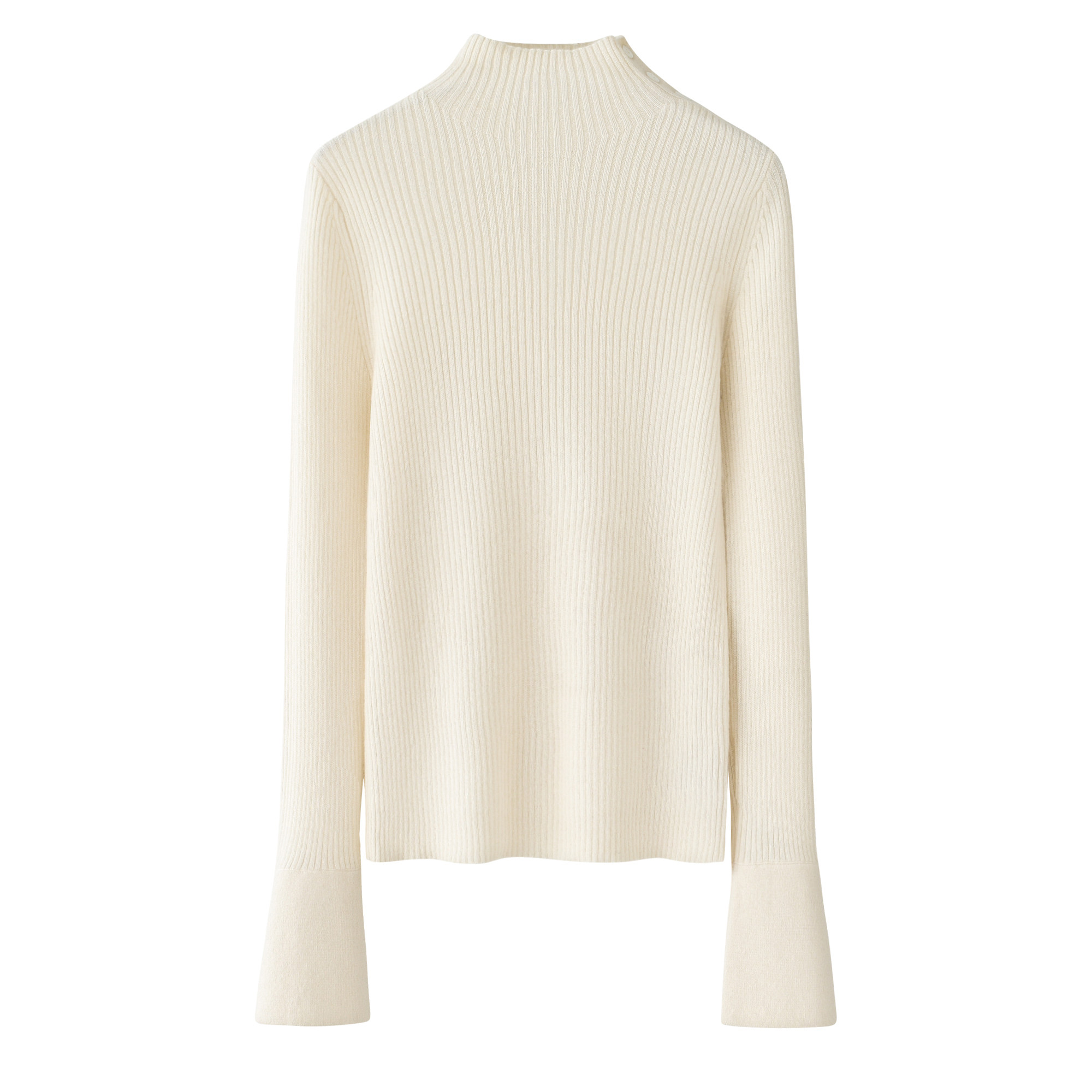 鄂市100%纯羊绒衫女抽条自带领半高领套衫毛衣针织打底衫,淘宝优惠券,粉丝福利购,淘宝优惠卷