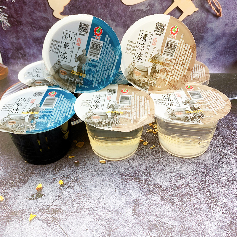 Yilaiduo cool frozen fairy jelly Wenzhou specialty jelly