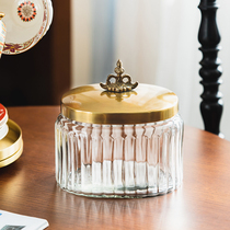 Harvest Lodge Light Lavish Home Brass containing tank Living room Home upscale Decorative Pendulum candy Bee storage jar
