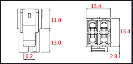 适用短波电台IC7000 IC7600 FT450建伍TS480电源线插头插件 - 图0